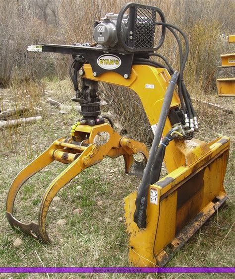 ryan log grapple for skid steer|RYANS EQUIPMENT Grapple, Log For Sale.